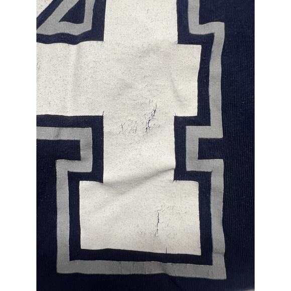 NFL Dallas Cowboys Mens T Shirt #4 Dak Prescott Size 2XL Navy Blue Faded Look - Picture 5 of 8